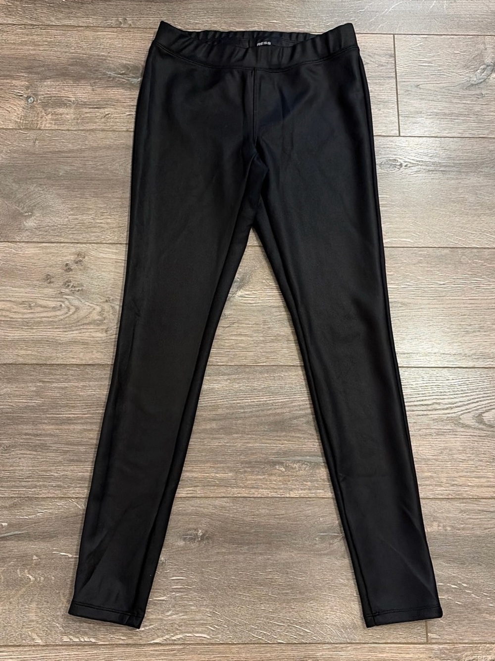 Express Women’s Black Pleather Leggings